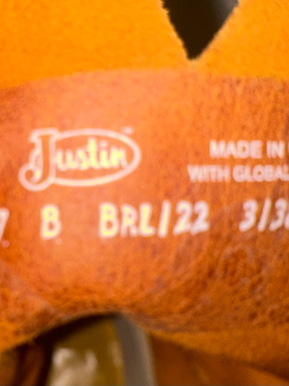 JUSTIN Classic Distressed Brown Leather Cowboy Boots - Picture 5 of 6
